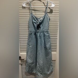 New Look Light Blue Denim Dress